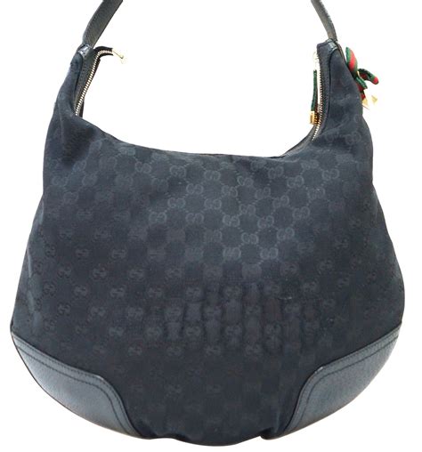 leather canva gucci|Gucci shoulder bag black.